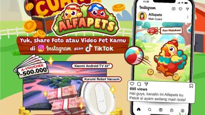 Bagikan Momen Main Cuan Alfapets Dapatkan Hadiah Puluhan Juta