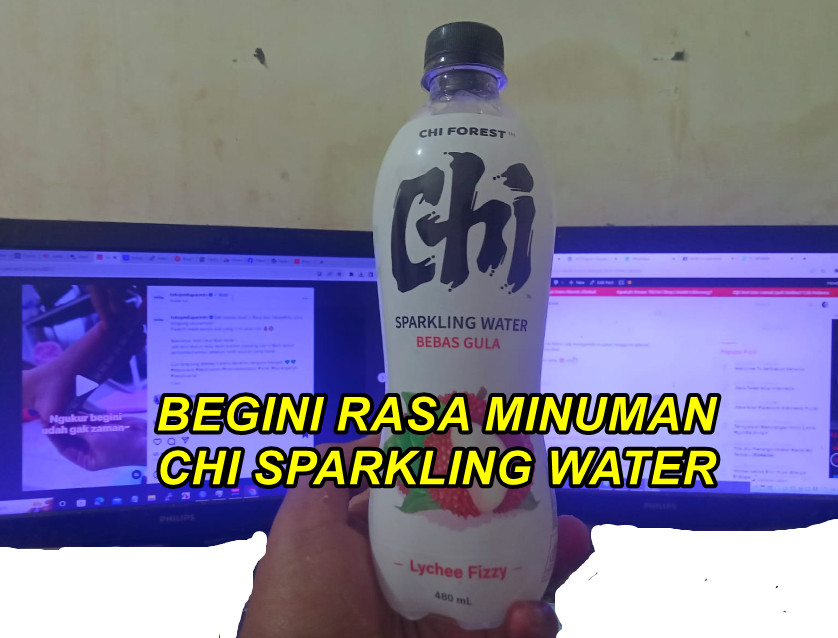 Review Minuman Chi Sparkling Water