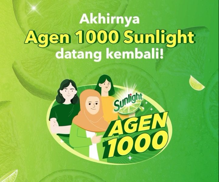 Agen 1000 Sunlight 9 Oktober - 20 Desember 2023