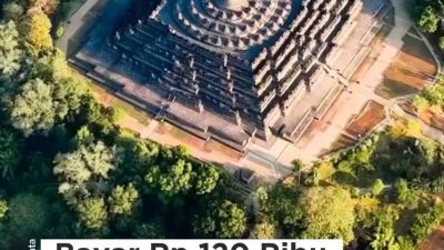 Bayar Rp 120 Ribu Untuk Naik Candi Borobudur. Dapat Apa?