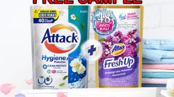 Cara Dapat Sampel Produk Gratis : Attack Fresh Up (Pelembut)