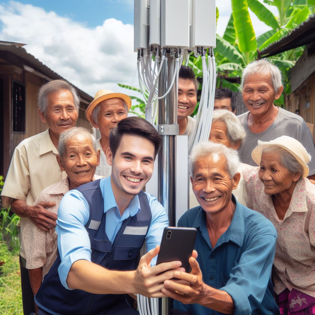 Provider Telekomunikasi di Daerah Desa